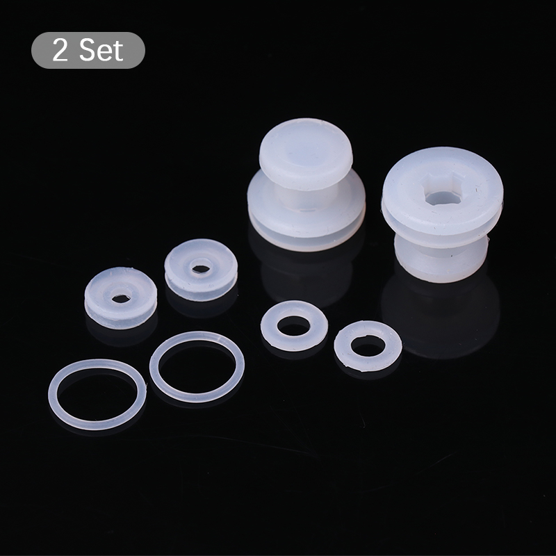Float Ball Valve - 4 ピース/セットボールフロートバルブシールリングシリコーン電気圧力鍋部品シールガスケット