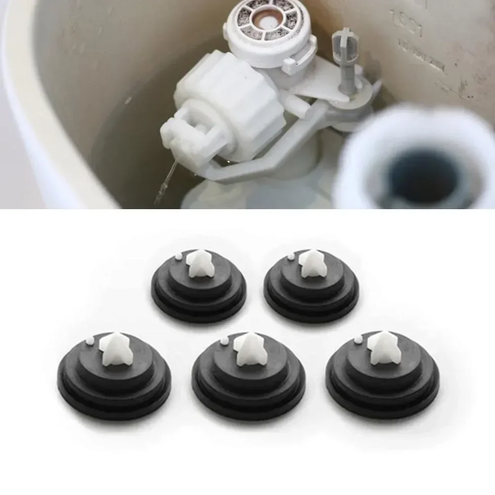 Toilet Fill Valve - 5 個トイレ充填バルブガスケットトイレ吸気バルブ膜フロートバルブ膜入口充填バルブダイヤフラムサイアンプ