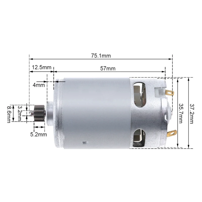 Bosch Drill Gsb 18V - RS550 DCモーター 12/13歯 9.5mm ボッシュ コードレスドリルドライバー