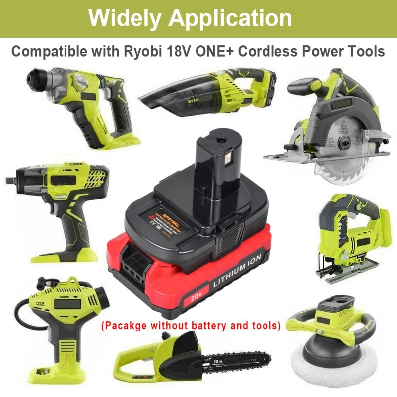 ALASICKA バッテリーアダプター BPS18RL ブラ - Black+Decker Tool Cordless のレビューと価格