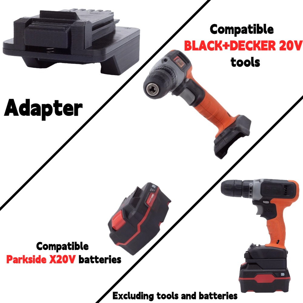 パークサイド X20V TEAM リチウムイオンバッテリー用 - Black+Decker Tool Cordless のレビューと価格