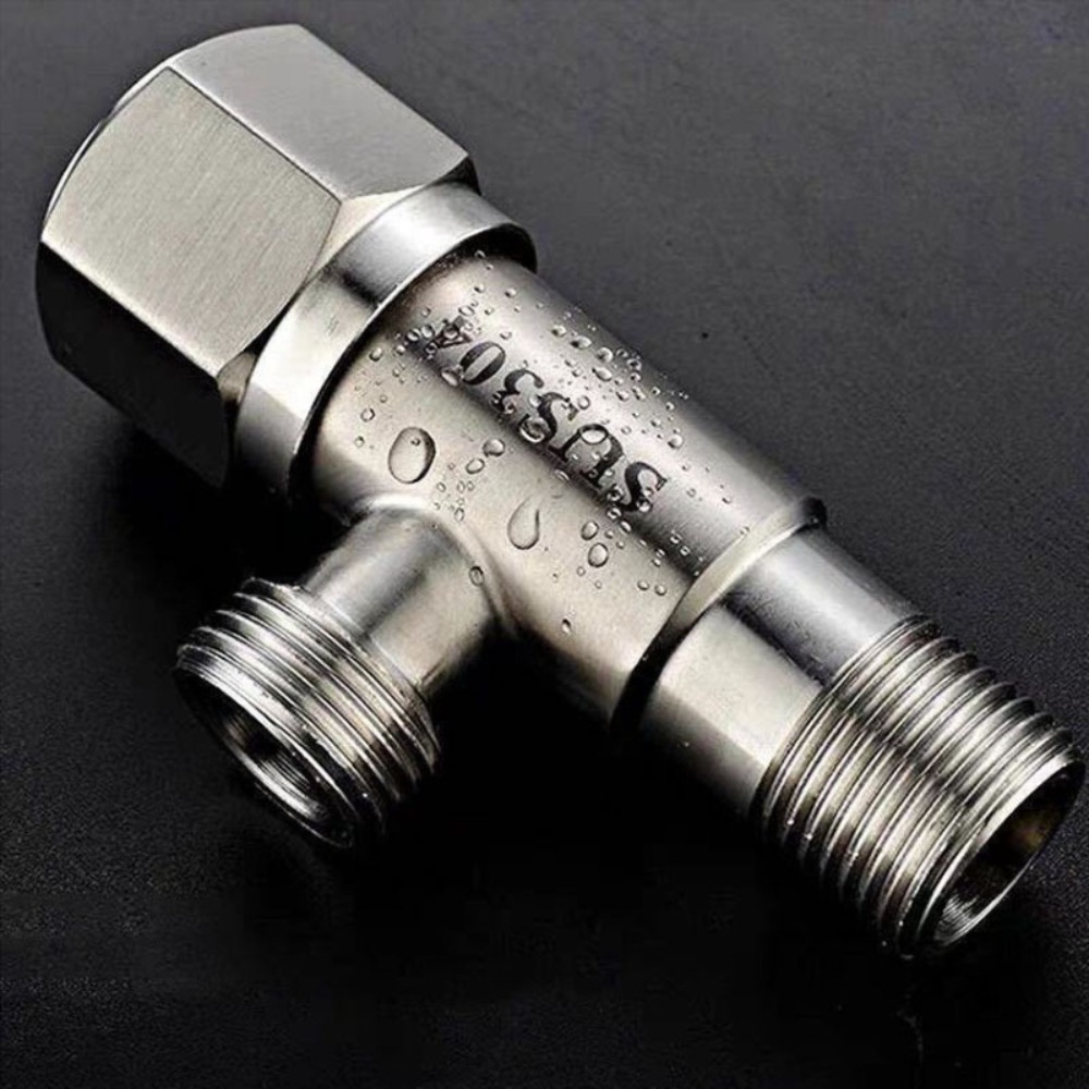 ステンレス鋼ホットコールド入口バルブトイレ充填アングルバルブ - Toilet Fill Valve のレビューと価格
