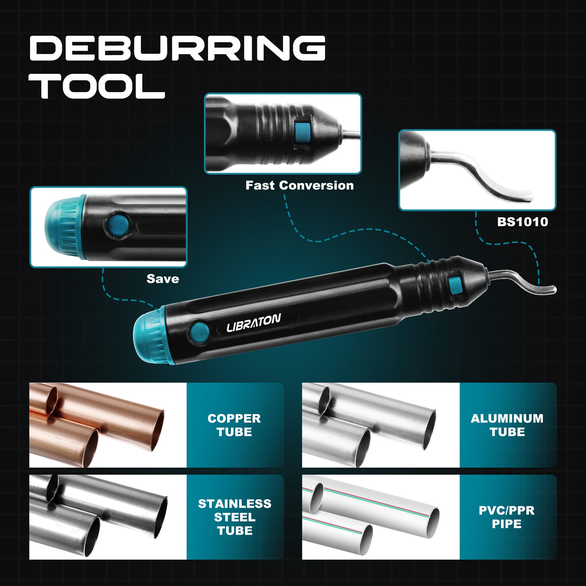 LIBRATON パイプカッター ブレードとチューブカッター - Pipe Cutter Ratchet のレビューと価格