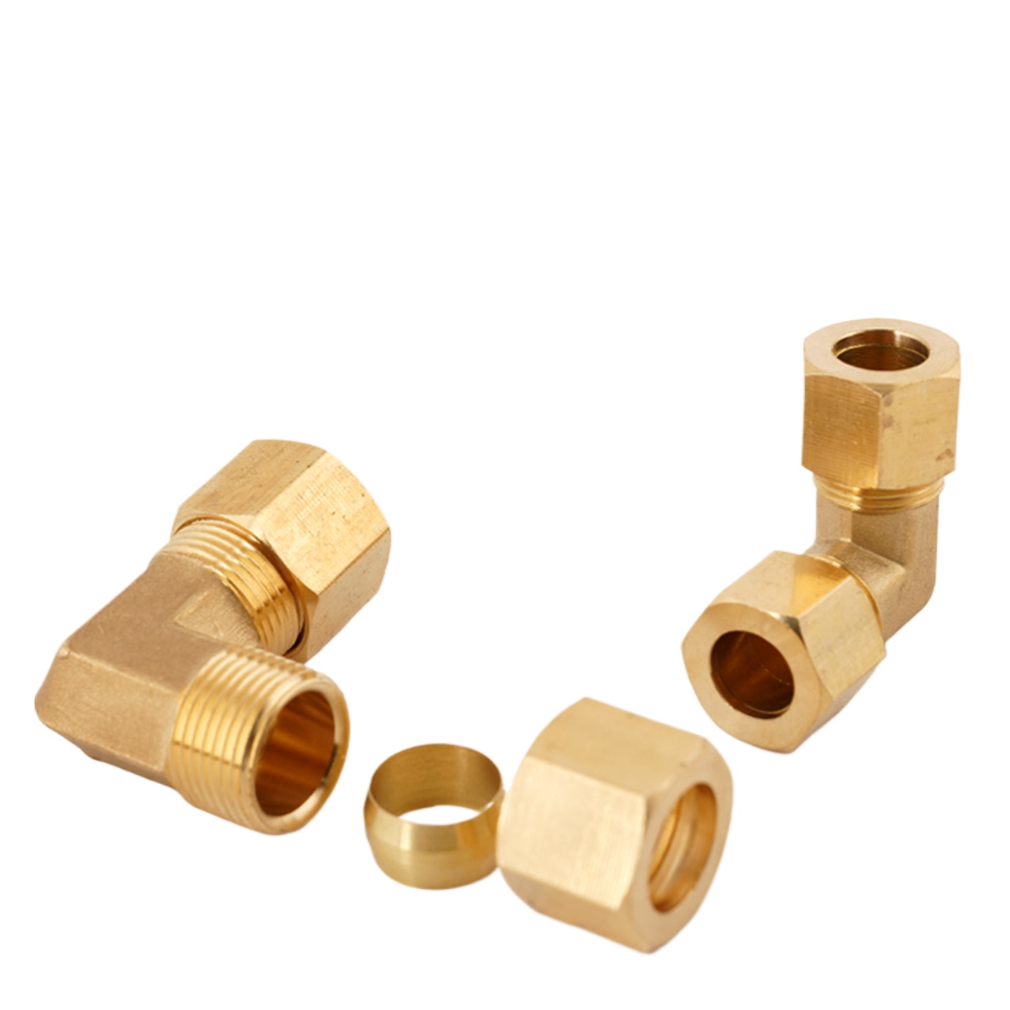 3 4 5mm 1/4インチ 3/8インチ 1/2インチ イ - Compression Fitting Brass のレビューと価格