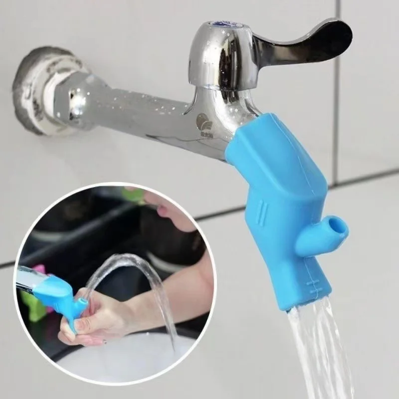 蛇口エクステンダー、浴室シンク用具、子供用手洗いアクセサリー - Silicone Tap Washer のレビューと価格