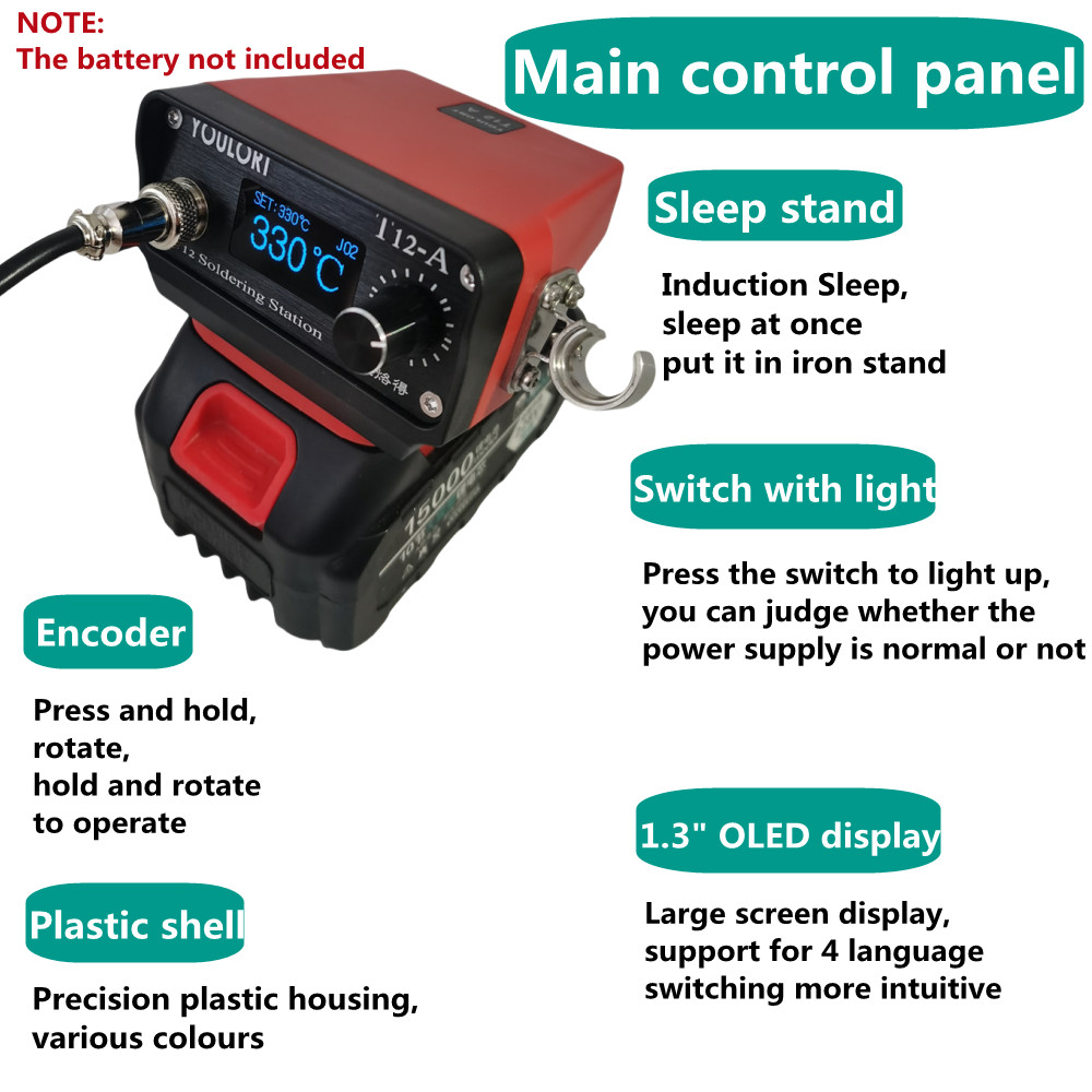 YOULORT T12 コードレスはんだステーションはんだご - Milwaukee Drill M12 Fuel のレビューと価格