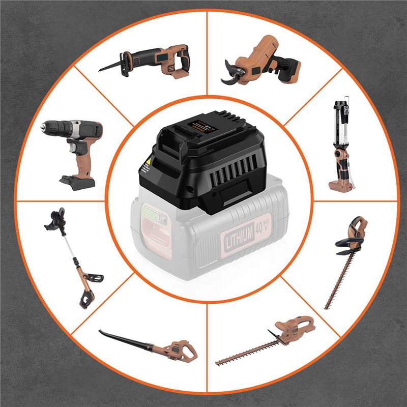 Y42A-バッテリーアダプター ブラックアンドデッカー40V - Black+Decker Tool Cordless のレビューと価格