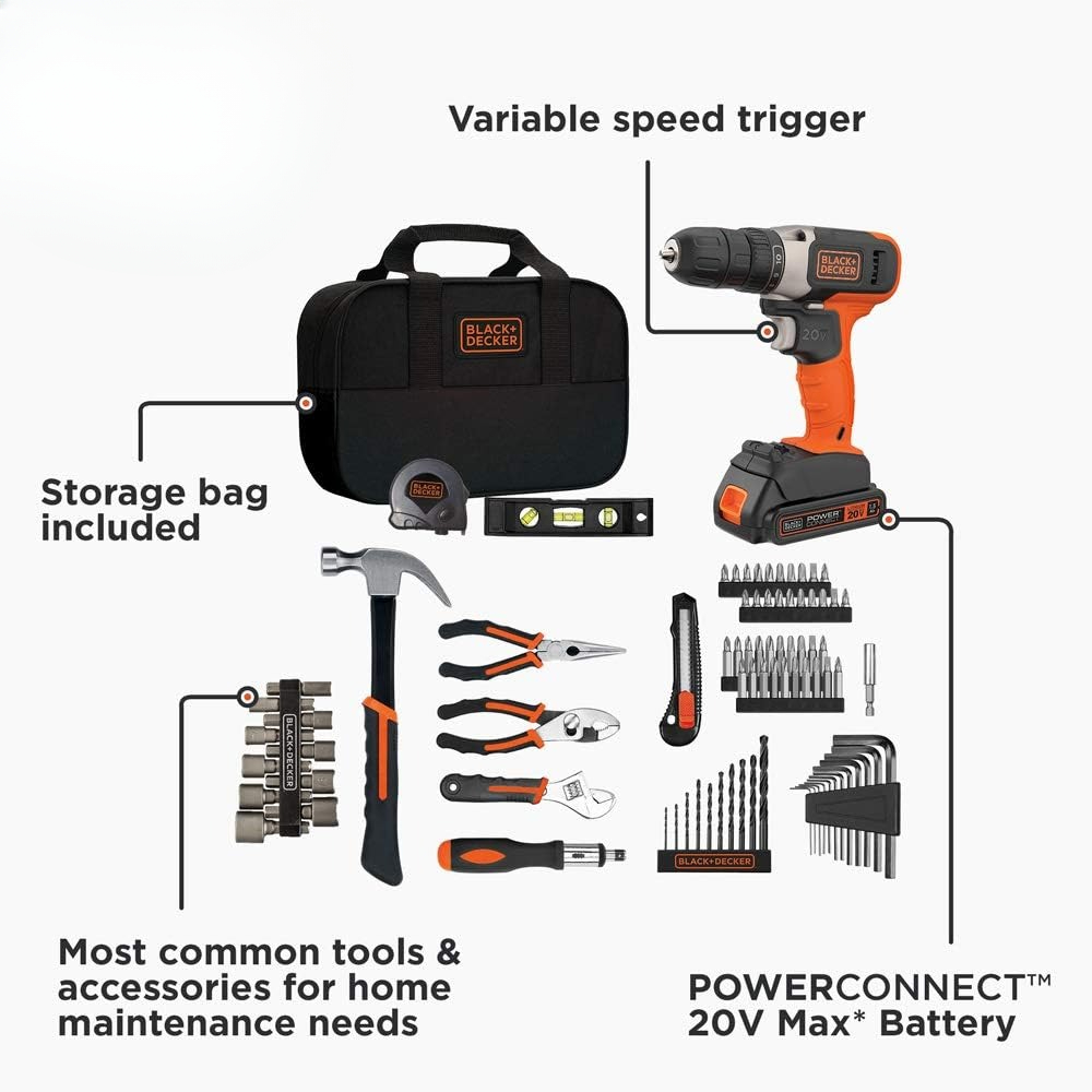 %a ブラック+デッカー ホームツールキット 20V MAX - Black+Decker Tool 20V Max のレビューと価格