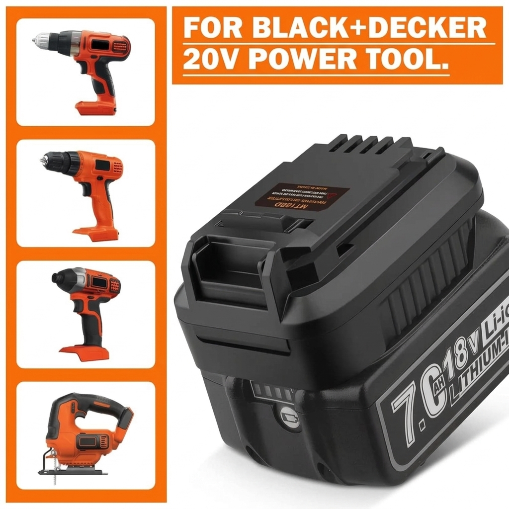 マキタからブラック&デッカー20Vコードレスツール用のコンバ - Black+Decker Tool Cordless のレビューと価格