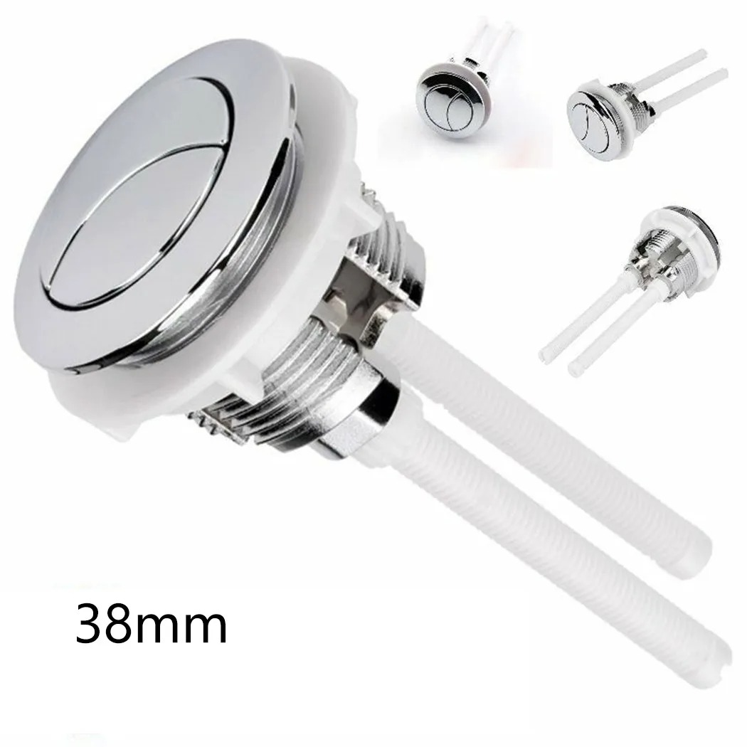 38mm 丸型トイレ水タンクボタンユニバーサルデュアルフラッ - Toilet Fill Valve のレビューと価格
