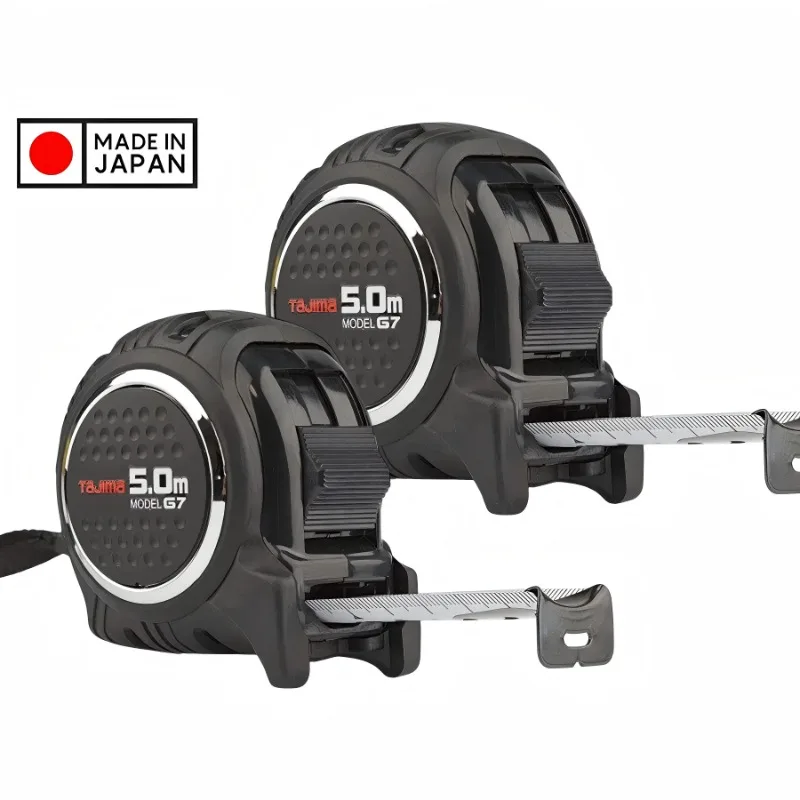 日本製 タジマ 巻尺 5m x19/25mm - 自動巻き取 - Stanley Tape 25Ft のレビューと価格