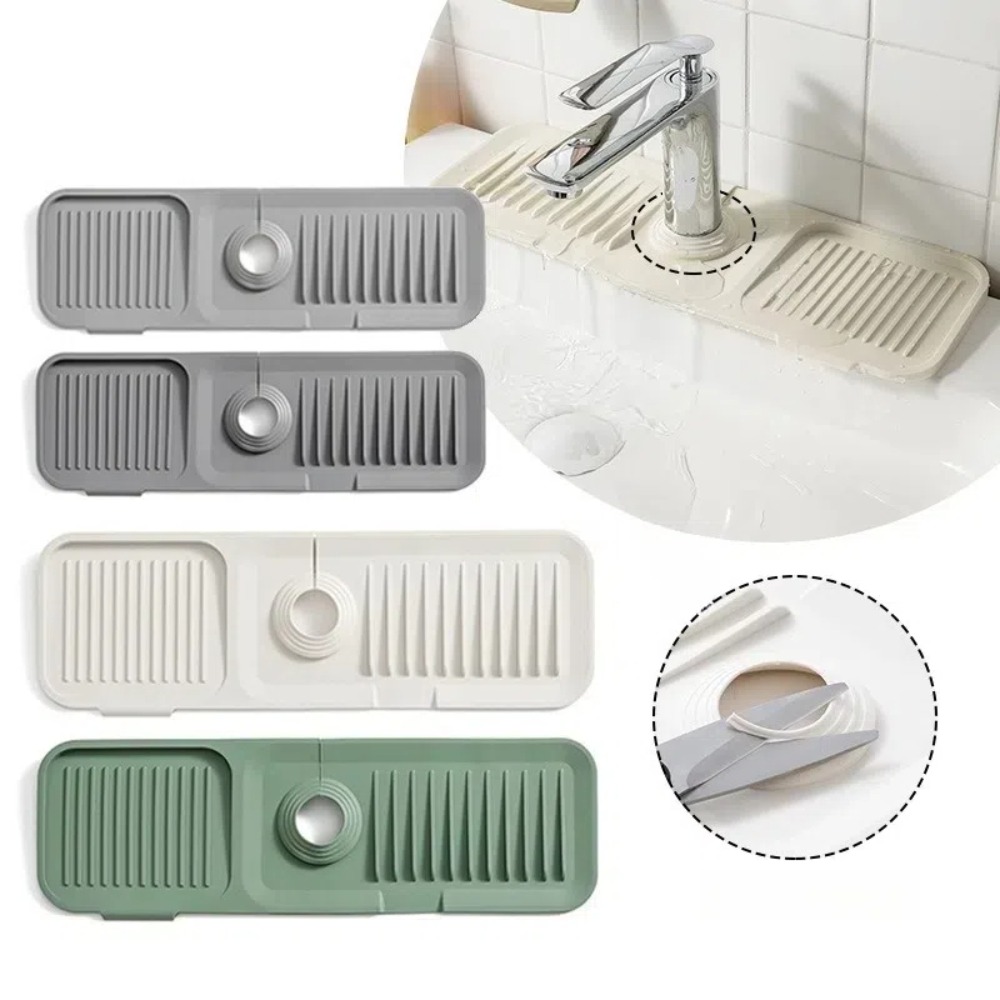 ポータブルシリコン蛇口マット 37 センチメートル/45 セ - Silicone Tap Washer のレビューと価格